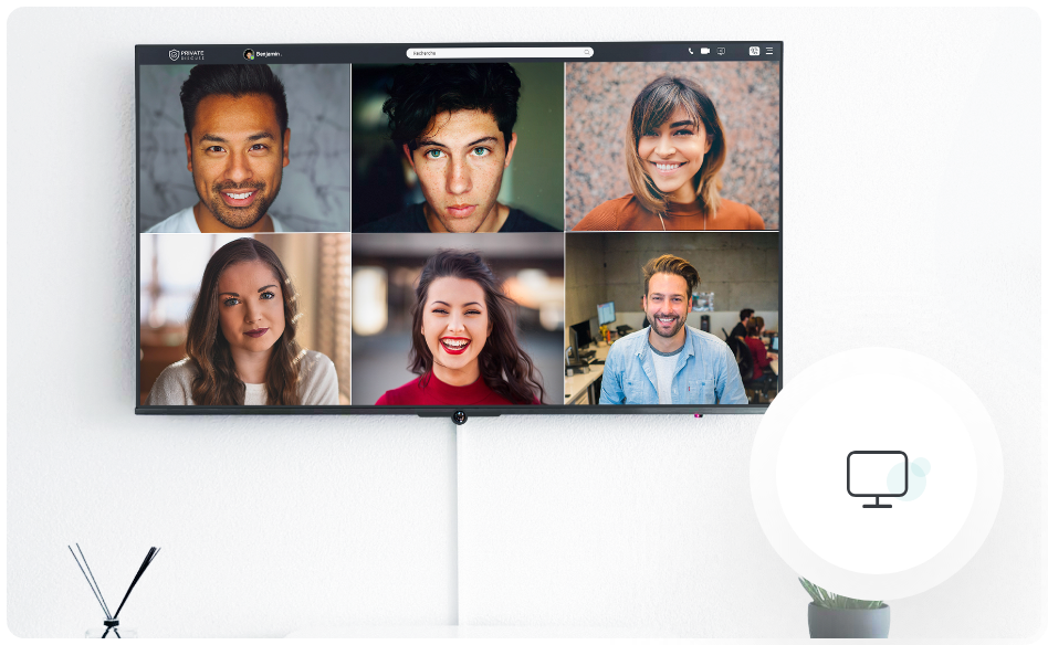 Une projection grand format